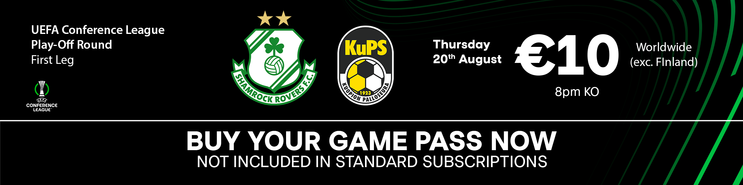 Rovers v KUPS