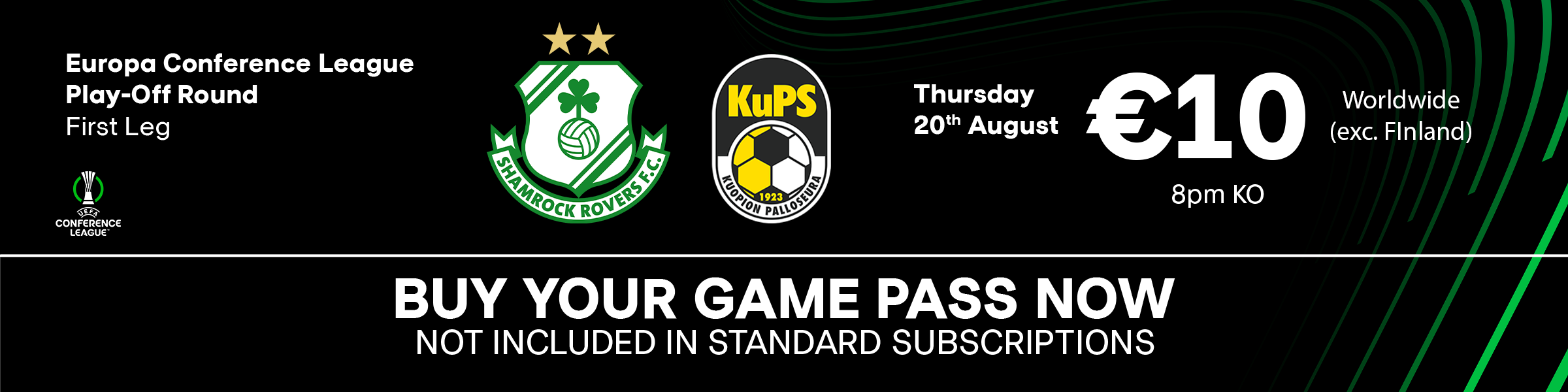 Rovers v KUPS