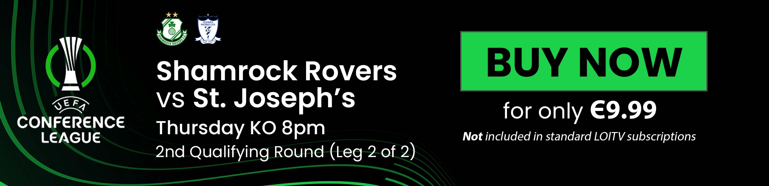 Shamrock Rovers v St Josephs