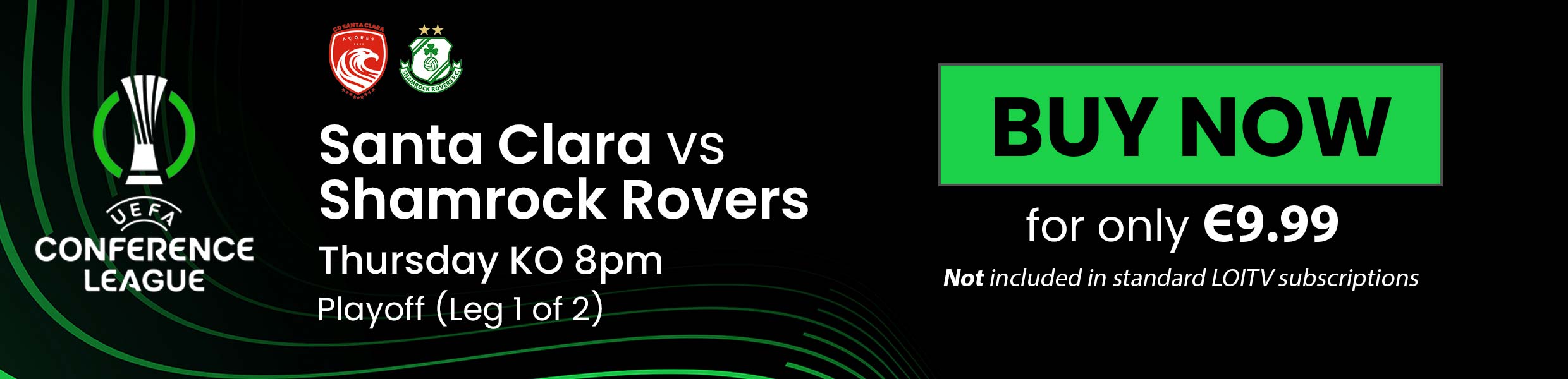 Santa Clara vs  Shamrock Rovers